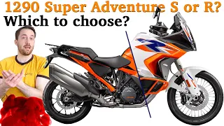 KTM 1290 Super Adventure S vs R - differences you need to know about