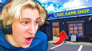 xQc Starts His Own Game Store