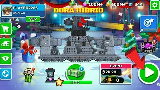 Hills Of Steel New Tank DORA HIBRID Coming Soon Update All 22 Tank Unlocked Hack Gems Coins Mod 2023