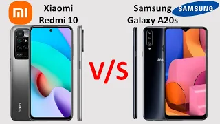 Xiaomi Redmi 10 vs Samsung Galaxy A20s