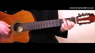 All I Have to Do Is Dream - Everly Brothers fingerstyle guitar solo - link to TAB in description
