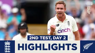 England v New Zealand Day 2 Highlights | Young & Conway Star On Day 2 | 2nd LV= Insurance Test 2021