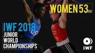 Women's 53kg A | IWF Junior World Championships 2018