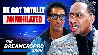 Stephen A Smith Totally Annihilates Scottie Pippen For Disrespecting Michael Jordan AGAIN!