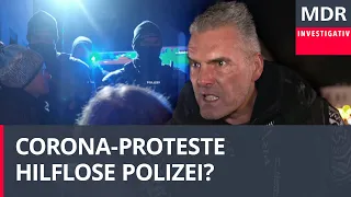 Corona-Proteste in Sachsen