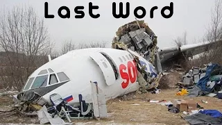 Pilot's Last Word - F*ckkkkkk - Polish Air Force Tu-154M