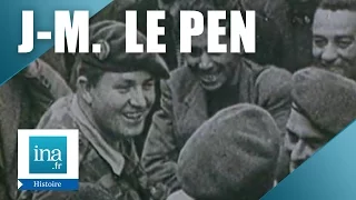Jean-Maurice Demarquet accuse Jean-Marie Le Pen de tortures en Algérie | Archive INA