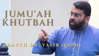 The Disease of a Hard Heart and the Cure | Shaykh Dr. Yasir Qadhi Jumuah Khutbah