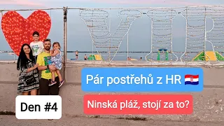 Chorvatsko 2023 🇭🇷 den #4 Písčitá pláž na Ninu , stojí to opravdu za to?  A večer na Viru