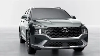 New Hyundai Santa Fe 2022 - Interior Exterior Color Options details