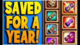 He saved PREMIUM SUMMONS for a Year?!? (Summoners War)