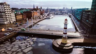 MALMÖ | Sweden by Drone in 4K - DJI Mavic Air 2