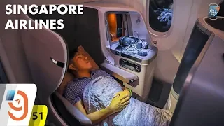 Business class on Singapore Airlines' Boeing 787-10 to Perth