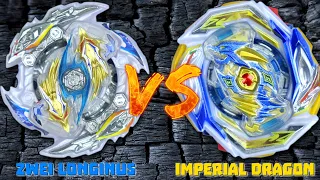 Zwei Longinus VS Imperial Dragon - Beyblade Burst Rise - Gatinko Layer System