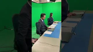 Behind the scene of news anchor🙄New Anchor❗