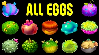 Monster Babies: Eggs, Sounds and Animations | My Singing Monsters: Dawn of Fire (Part 1)