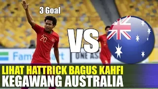 LIHAT 3 GOL KEREN BAGUS KAHFI KE GAWANG AUSTRALIA | INDONESIA U16 VS AUSTRALIA U16