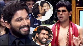 Allu Sirish Making Hilarious Fun On Allu Arjun's Kids Ayaan And Arha