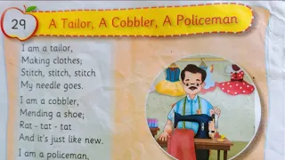 A Tailor, A Cobbler, A Policeman | Sr Kg Poem | Songs & Rhymes | S&D Teacher