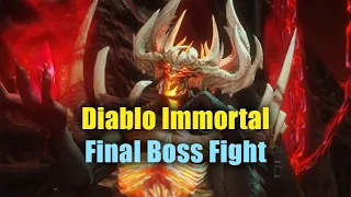 Diablo Immortal Final Boss Fight