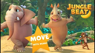 MOVE with Munki! | Jungle Beat: Munki and Trunk | VIDEOS and CARTOONS FOR KIDS 2021