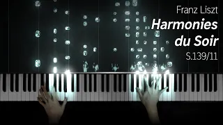 Liszt - Transcendental Etude 11 "Harmonies du Soir" [70k special]