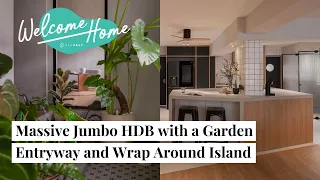 Inside a Plant-Filled Jumbo Flat HDB Home in Marsiling | Qanvast Welcome Home Tours