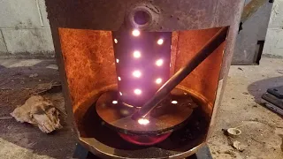 Waste oil burner-100% Free Heat!!