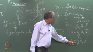 Mod-01 Lec-06 Magnetic Moment in Magnetic Field – II