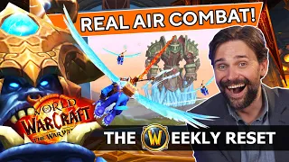 The Real Damage Remix Causes WoW & AERIAL COMBAT in War Within (for real)