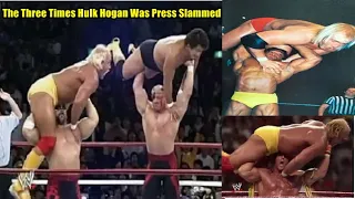 The Three Times Hulk Hogan Was Press Slammed