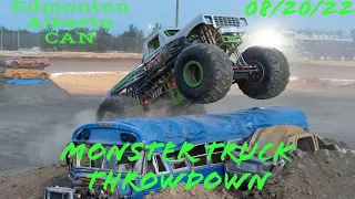 Monster Truck Throwdown Edmonton Alberta Show 2 08/20/22 FULL SHOW