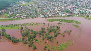 ✔ Тулун | Наводнение | John Tark | Аэросъемка
