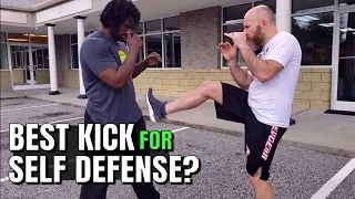 Front Kicks Are The Best Kick for Self Defense