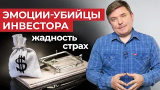 К чему приводит жадность и страх инвестора? / Как эмоции мешают вашим инвестициям?