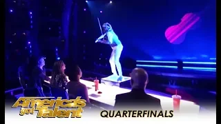 Brian King Joseph: Viral Violinist With Nerve Disease SLAYS! | America's Got Talent 2018