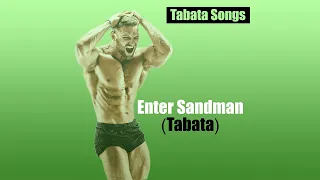 TABATA SONGS - "Enter Sandman (Tabata)" - with Timer