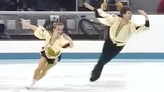 [HD] Radka Kovarikova and Rene Novotny - 1992 Albertville Olympic - Free Skating