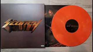 POST MALONE "STONEY" VINYL (Orange Version) UNBOXING | Album/Vinyl/Artwork Product Presentation [HD]