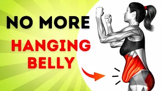 Do This STANDING 30-Min Best Exercises for HANGING BELLY FAT | LOSE 2 INCHES BELLY FAT In 2 Weeks