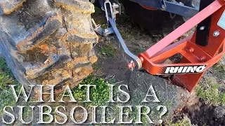 How to Use a Subsoiler