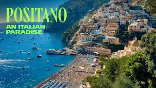 Italian Paradise - Positano, Walking Tour 4K