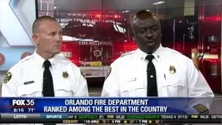 Orlando Fire Department ranked among the best