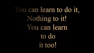 Learn to do it - lyrics
