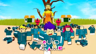 ROBLOX SQUID GAME FUNNY MOMENTS (With Xpertthief)