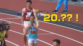 鵜澤飛羽 2部,1部 決勝 男子200m 関東インカレ陸上2022