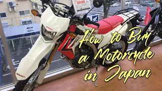 Buying a Motorcycle in Japan - From a Dealer