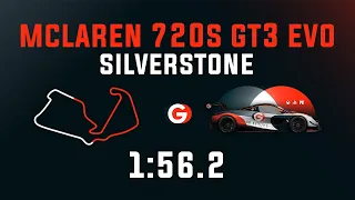 Silverstone 1:56.2 - Mclaren 720S GT3 EVO - GO Setups | ACC 1.9.3