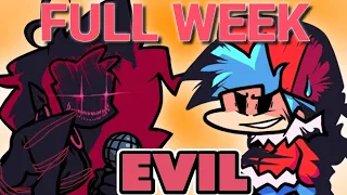 Funkin' Corruption: REIMAGINED | BF vs Evil Mom - Full Week