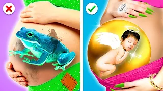 RICH VS POOR PREGNANT | Funny Pregnancy Situations